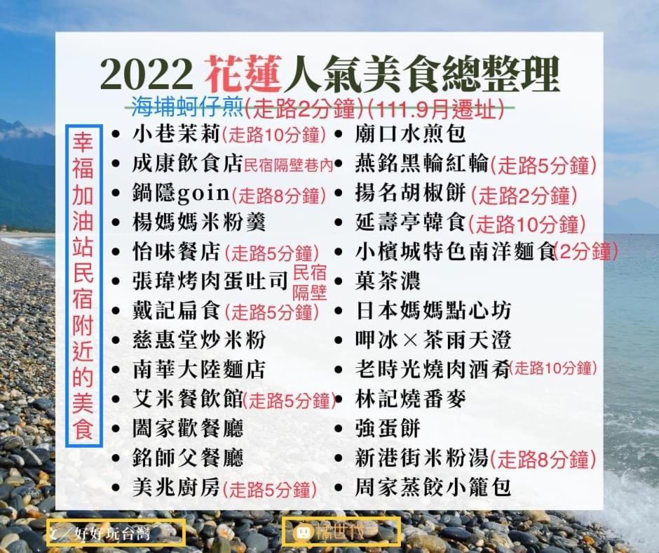 幸福加油站電梯民宿 -近東大門夜市 花莲市 外观 照片